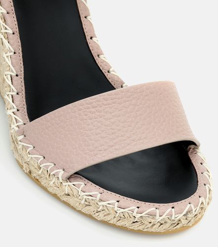 Sandales compensées Rockstud Double en cuir - Valentino Garavani - Modalova