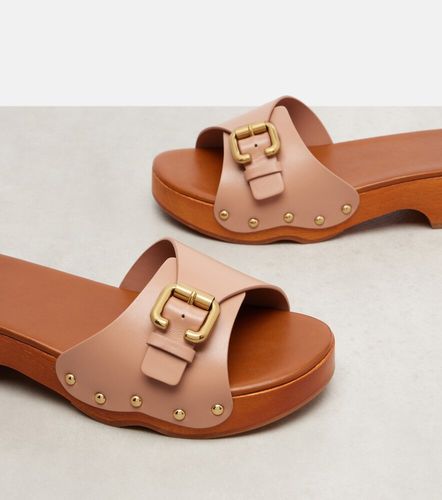 Chloé Mules Jeannette 40 en cuir à ornements - Chloe - Modalova