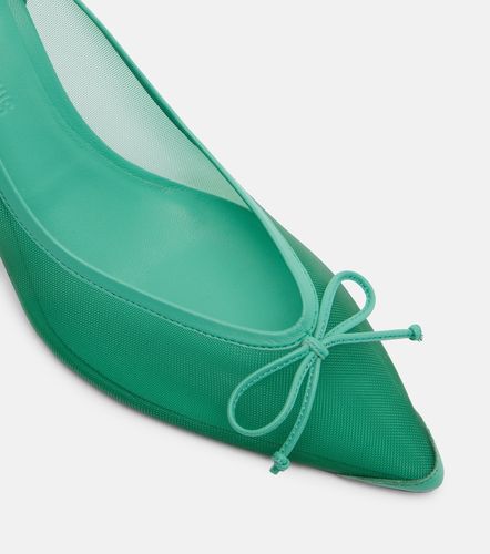 Escarpins Tourni 80 en résille et cuir - Jacquemus - Modalova