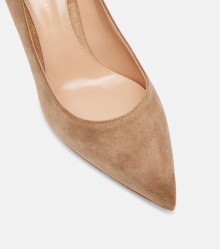 Escarpins Gianvito 70 en daim - Gianvito Rossi - Modalova