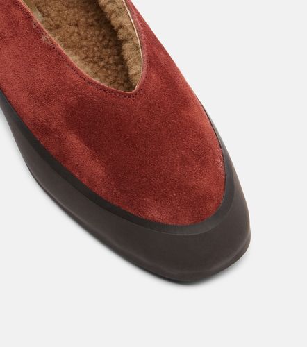 Le Monde Béryl Ballerines Apres Ski en daim et shearling - Le Monde Beryl - Modalova