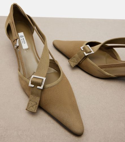 Prada Escarpins en toile - Prada - Modalova