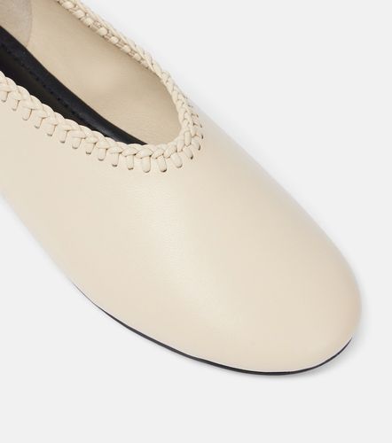 Ballerines Park brodées en cuir - A.Emery - Modalova