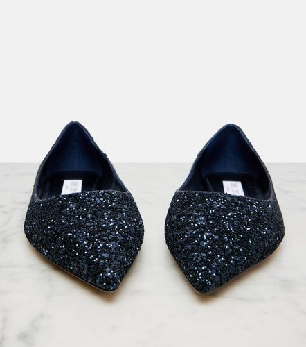 Ballerines Love à paillettes - Jimmy Choo - Modalova