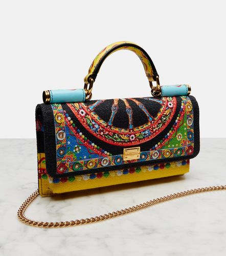Sac à main Sicily Mini à imprimé - Dolce&Gabbana - Modalova