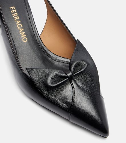 Escarpins slingback Felli 40 en cuir - Ferragamo - Modalova