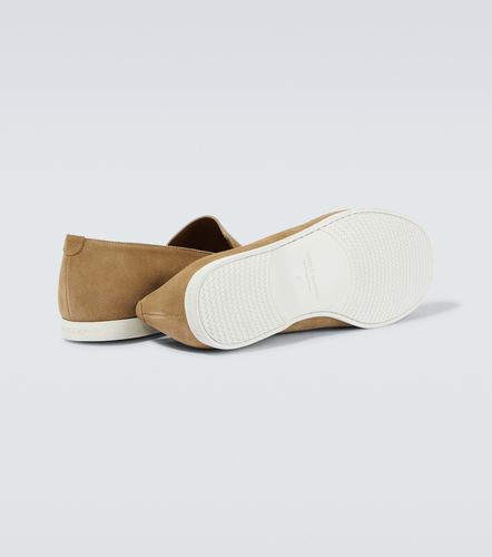 Chaussures bateau Monaco en daim - Manolo Blahnik - Modalova