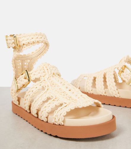 Sandales Goldie en raphia - Zimmermann - Modalova