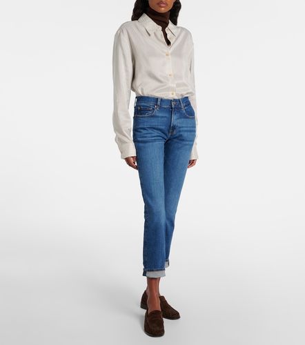 Jean slim Kimmie Straight à taille mi-haute - 7 For All Mankind - Modalova