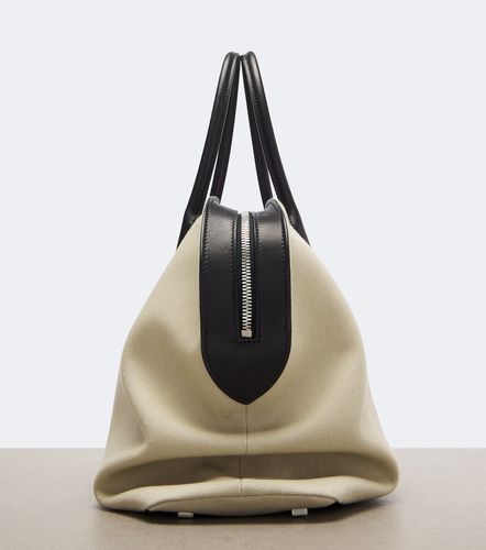 Cabas Agnes 15 en toile et cuir - The Row - Modalova
