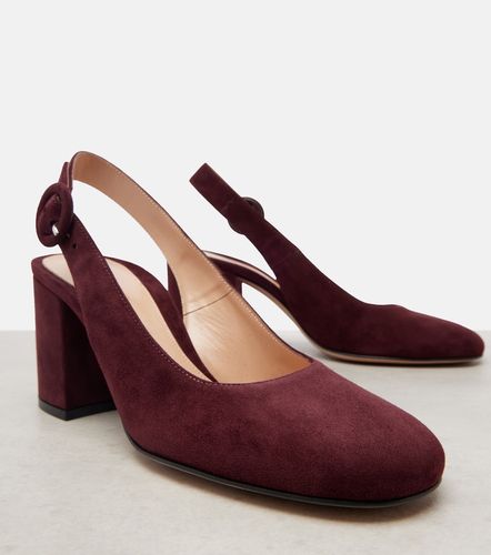Escarpins slingback Joelle en daim - Gianvito Rossi - Modalova