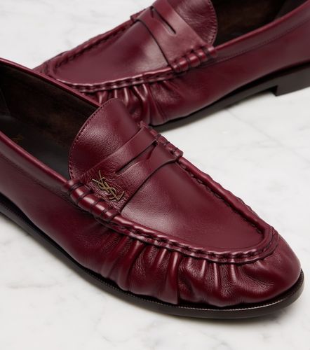 Mocassins Le Loafer Cassandre en cuir - Saint Laurent - Modalova