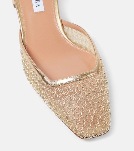 Escarpins Asha 35 à finitions en cuir - Aquazzura - Modalova