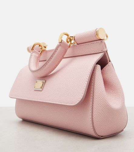 Sac Sicily Small en cuir - Dolce&Gabbana - Modalova