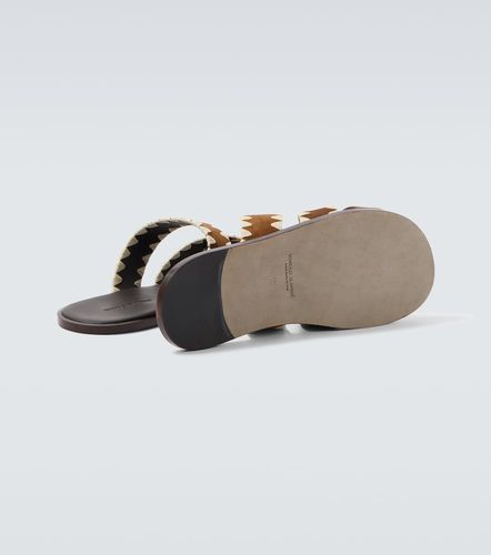 Manolo Blahnik Mules Nello en daim - Manolo Blahnik - Modalova