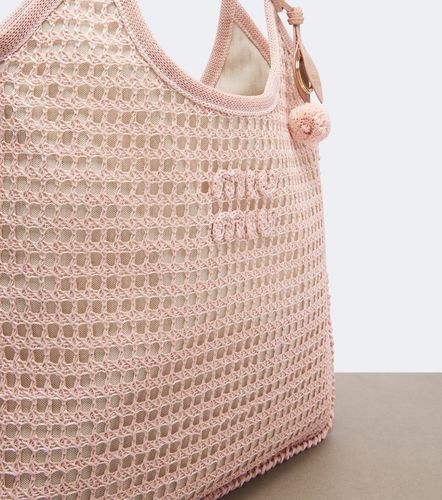 Miu Miu Cabas Ivy en raphia - Miu Miu - Modalova
