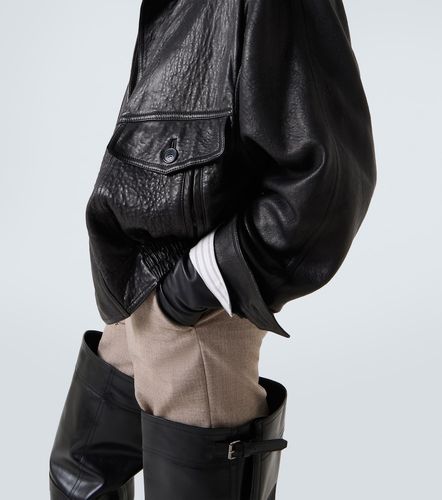 Saint Laurent Veste bomber en cuir - Saint Laurent - Modalova