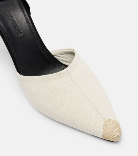 Escarpins compensés en toile - Jacquemus - Modalova