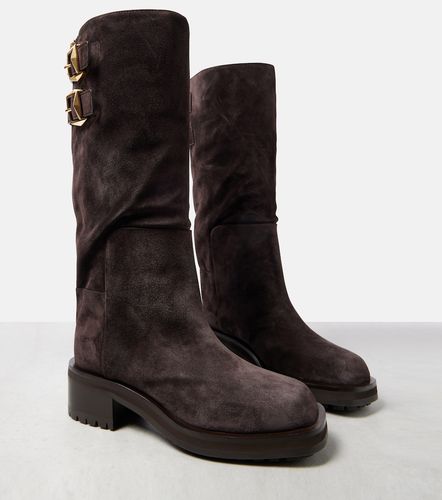 Bottes Brooklyn Kb 50 en daim - Jimmy Choo - Modalova