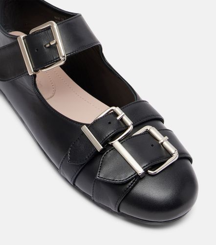 Ballerines Buckle Ballerina en cuir - Simone Rocha - Modalova