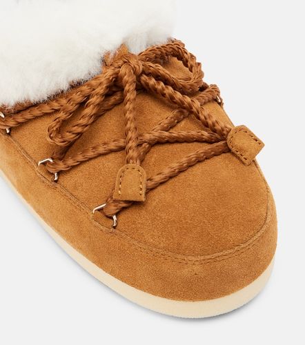 Mules EVX en daim et shearling - Moon Boot - Modalova