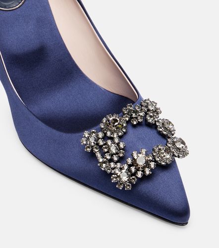 Escarpins Performance 65 en satin à ornements - Roger Vivier - Modalova