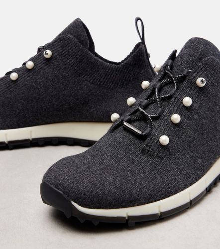 Baskets Veles en cachemire à ornements - Jimmy Choo - Modalova