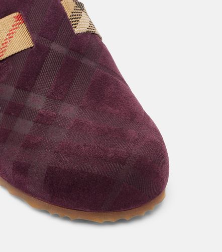 Burberry Mules Urchin en daim - Burberry - Modalova