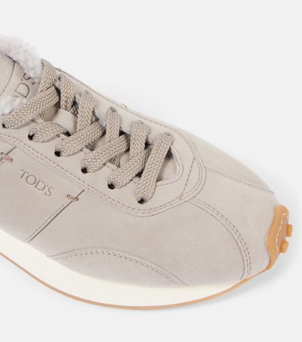 Tod's Baskets T Vintage en daim - Tod's - Modalova