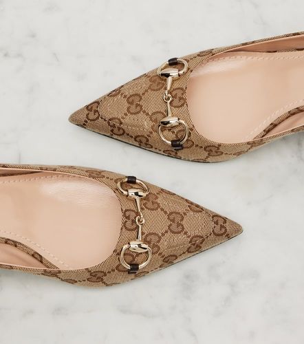 Gucci Escarpins Erin 45 en toile GG - Gucci - Modalova