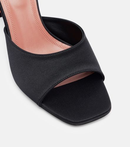 Mules Lupita 70 en satin - Amina Muaddi - Modalova