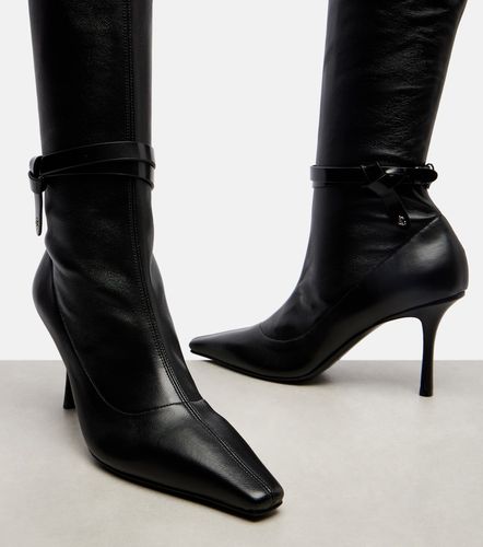 Cuissardes Camie 85 en cuir - Jimmy Choo - Modalova