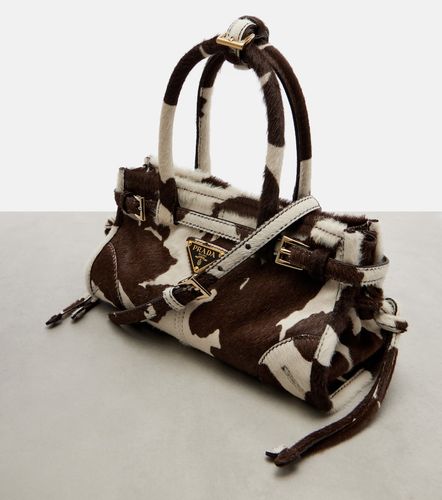 Sac Bonnie Mini en cuir façon poulain - Prada - Modalova