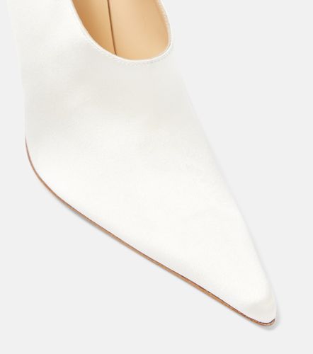 Escarpins en satin à fleurs - Magda Butrym - Modalova