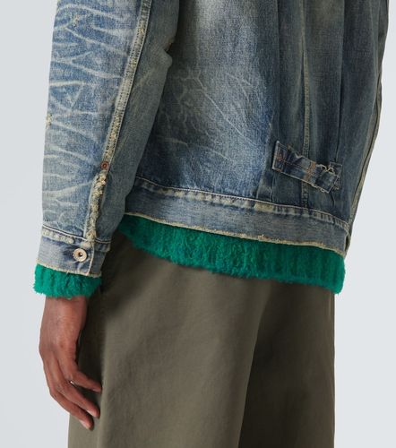 X Mark Gonzales veste en denim - Sacai - Modalova