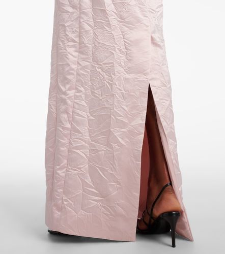Erdem Robe longue brodée en satin - Erdem - Modalova