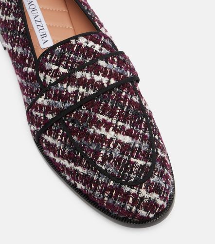 Aquazzura Mocassins Martin en tweed - Aquazzura - Modalova