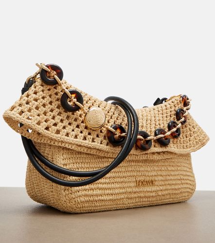 Sac Paula's Ibiza Ola Medium en raphia - Loewe - Modalova