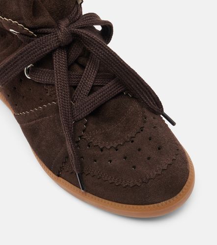 Baskets compensées Bobby en daim - Isabel Marant - Modalova