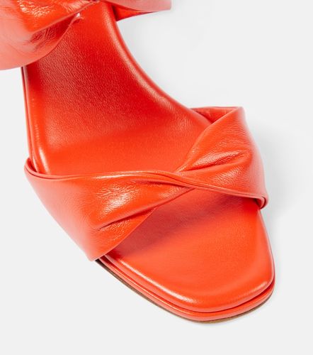 Sandales compensées Twist en cuir - Aquazzura - Modalova