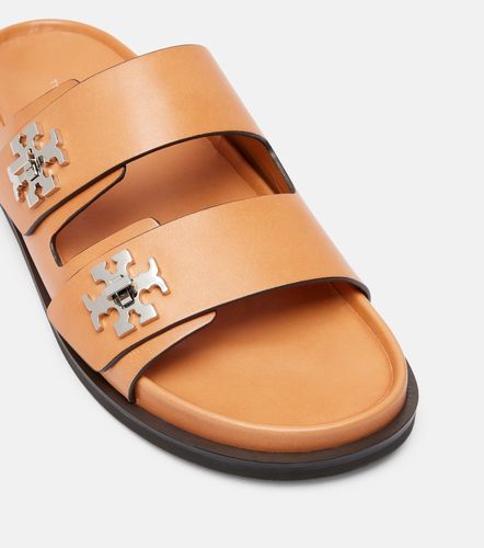 Tory Burch Mules T Lock en cuir - Tory Burch - Modalova