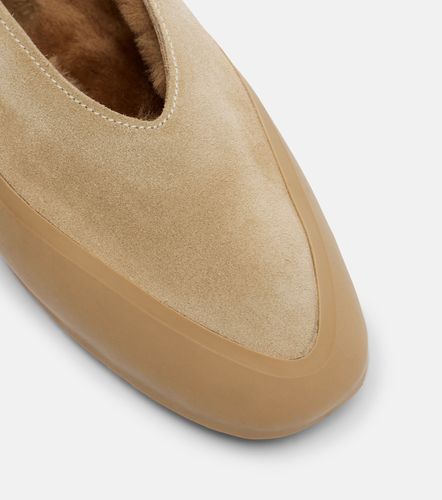 Le Monde Béryl Ballerines Apres Ski en daim et shearling - Le Monde Beryl - Modalova