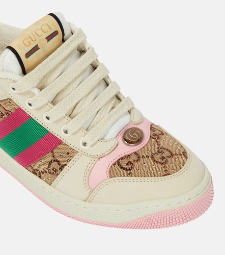 Gucci Baskets Screener en cuir - Gucci - Modalova