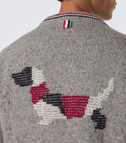 Cardigan Hector en laine et mohair - Thom Browne - Modalova
