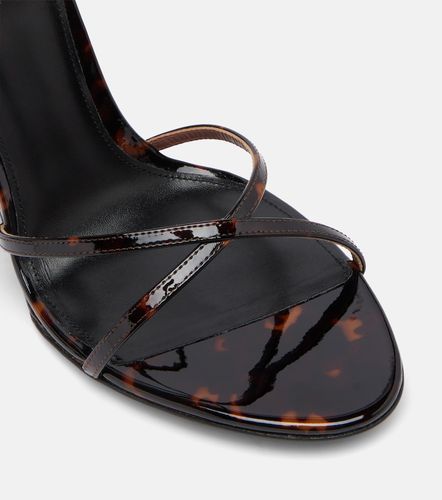 Sandales compensées Nina en cuir verni - Paris Texas - Modalova