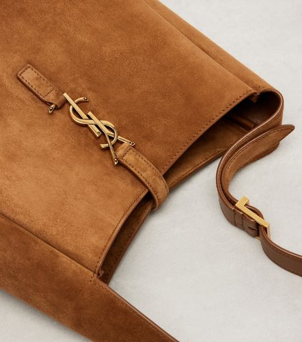 Sac Le 5 à 7 Supple Small en daim - Saint Laurent - Modalova