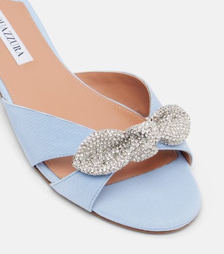 Mules Very Bow Tie à ornements - Aquazzura - Modalova