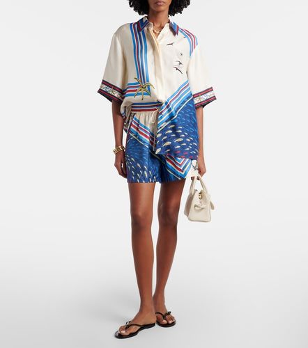 Alémais Chemise en soie à imprimé - Alemais - Modalova