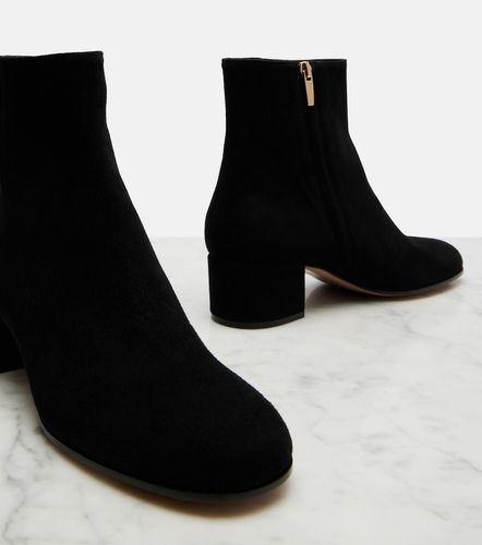 Bottines Joelle en daim - Gianvito Rossi - Modalova