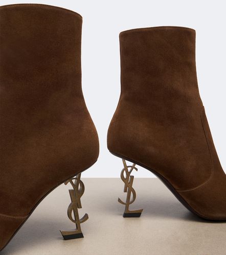 Bottines Opyum en daim - Saint Laurent - Modalova